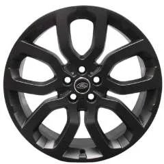 Genuine Land Rover Range Rover 22″ inch Style 5004 5 Split Spoke Alloy Wheels with Satin Black Finish