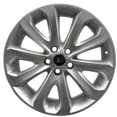 Genuine Land Rover Defender L663 Style 5002 20″ inch 5 Split Spoke Alloy Wheels with Sparkle Silver Finish