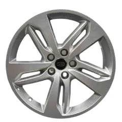 Genuine Land Rover Range Rover Sport L320 Red Edition 5 Split Spoke 20″ Inch Alloy Wheels with Sparkle Silver Finish