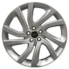 Genuine Land Rover Discovery Sport HSE L550 20″ inch Style 5011 5 Split Spoke Alloy Wheels with Sparkle Silver Finish