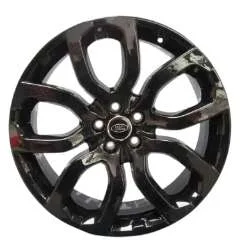 Genuine Land Rover Defender L663 22″ inch Style 5004 5 Split Spoke Alloy Wheels with Gloss Black Finish
