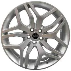 Genuine Land Rover Range Rover Style 5008 Style 17 22″ inch 5 Split-Spoke Sparkle Silver Alloy Wheels