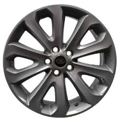 Genuine Land Rover Range Rover Style 5002 20″ inch 5 Split Spoke Alloy Wheels with Anthracite Grey Finish