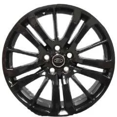 Genuine Land Rover Range Rover HST Style 3 15 Spoke 20″ Inch Alloy Wheels with Gloss Black Finish