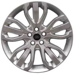 Genuine Land Rover Range Rover Style 5007 21″ inch 5 Split-Spoke Alloy Wheels with Sparkle Silver Finish